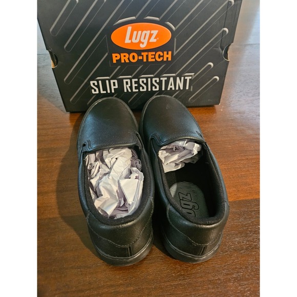 Lugz Pro-Tech CLIPPER SR Kitchen Work Safety Shoes Black Womans Size 9.5 - Picture 3 of 7